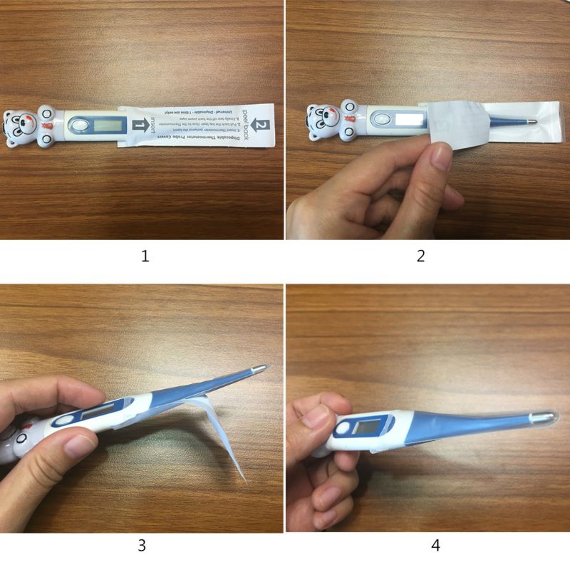 Disposable Thermometer Probe Covers 100 Pack by HitMyNeed