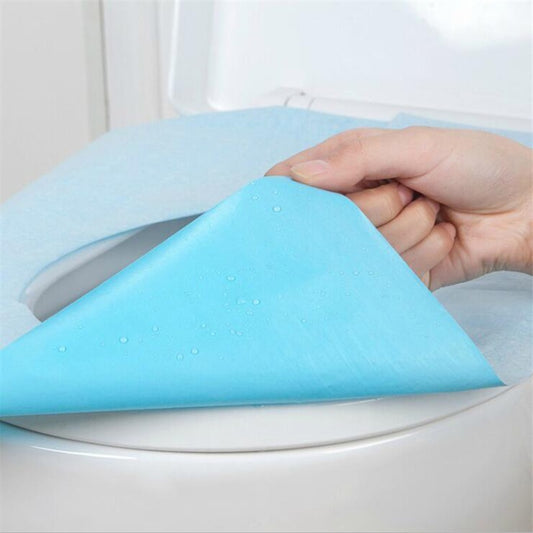 Disposable Toilet Seat Covers Travel Pack 10pcs by HitMyNeed