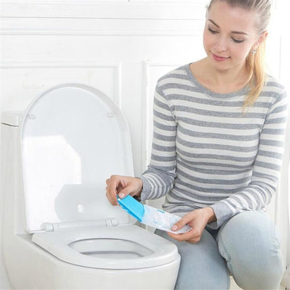 Disposable Toilet Seat Covers Travel Pack 10pcs by HitMyNeed