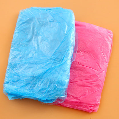 Disposable Transparent Raincoat Jacket (1pc) by HitMyNeed
