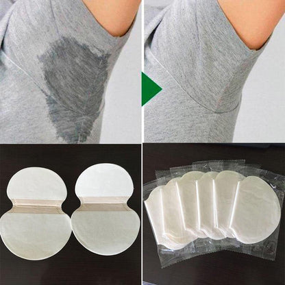 Disposable Underarm Sweat Absorbing Deodorant Pads M - 100pcs by HitMyNeed