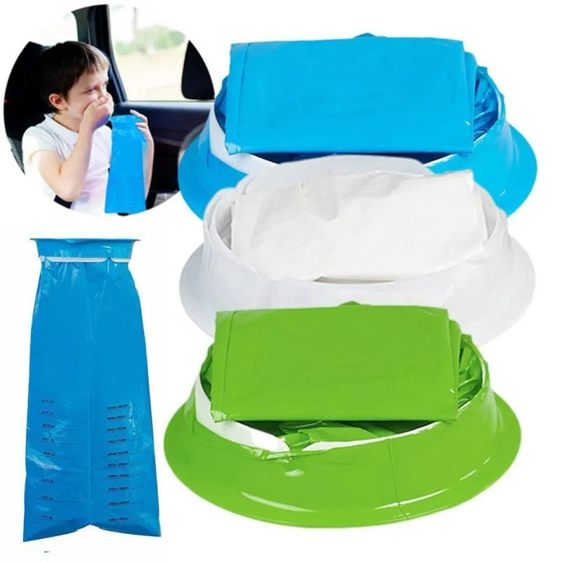 Disposable Vomit Bags 1000ml (Pack of 10) by HitMyNeed