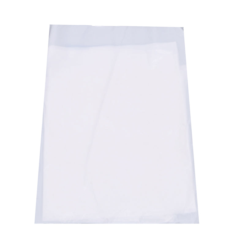 Disposable White Plastic Aprons 100 Pack by HitMyNeed