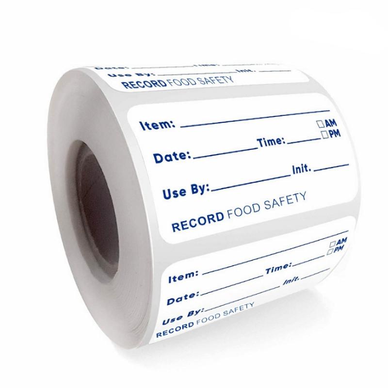 Dissolvable Food Labels Roll 500pcs, 2.5 x 5 cm by HitMyNeed