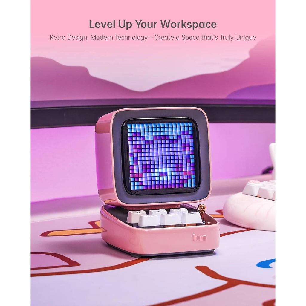 Divoom Ditoo-Pro Retro Pixel Art Bluetooth Speaker Clock by HitMyNeed