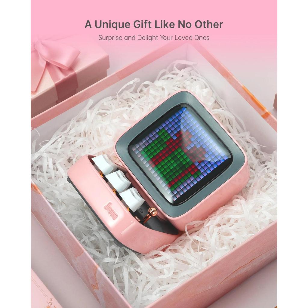 Divoom Ditoo-Pro Retro Pixel Art Bluetooth Speaker Clock by HitMyNeed