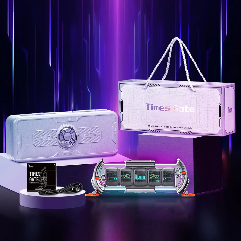 Divoom Times Gate Pixel Art RGB Clock with App Control by HitMyNeed