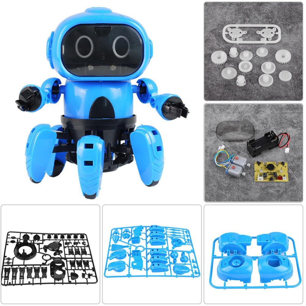 DIY 6-Leg Robot Kit with Gesture Control by HitMyNeed