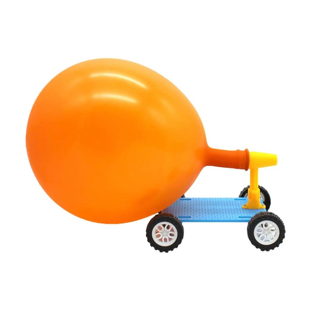 DIY Balloon Car Racer 3D Puzzle Science Kit for Kids by HitMyNeed