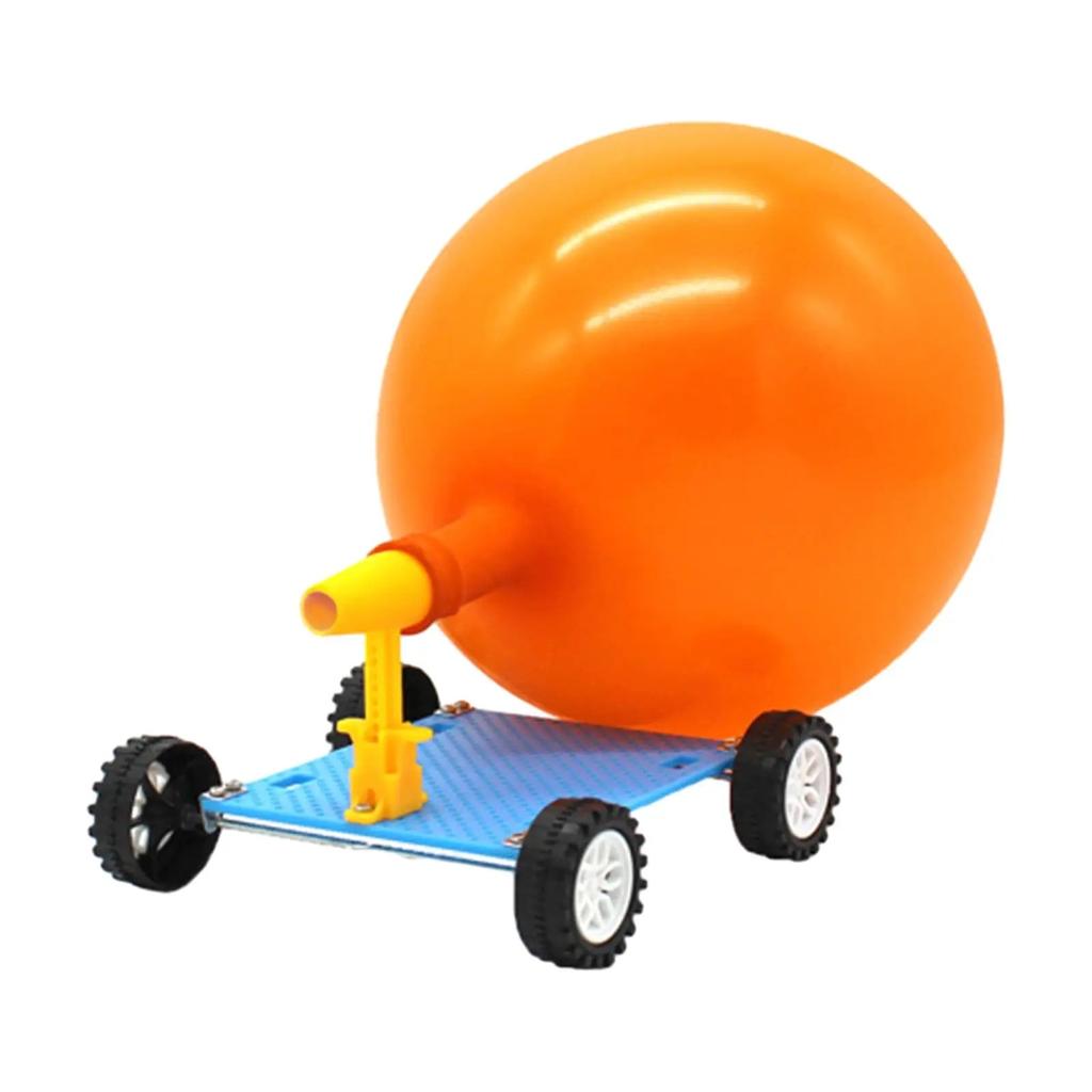 DIY Balloon Car Racer 3D Puzzle Science Kit for Kids by HitMyNeed