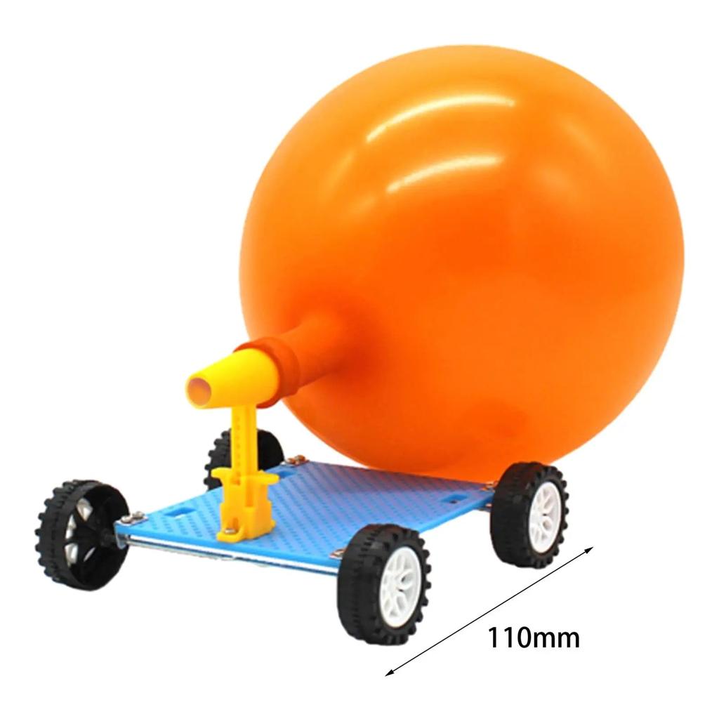 DIY Balloon Car Racer 3D Puzzle Science Kit for Kids by HitMyNeed