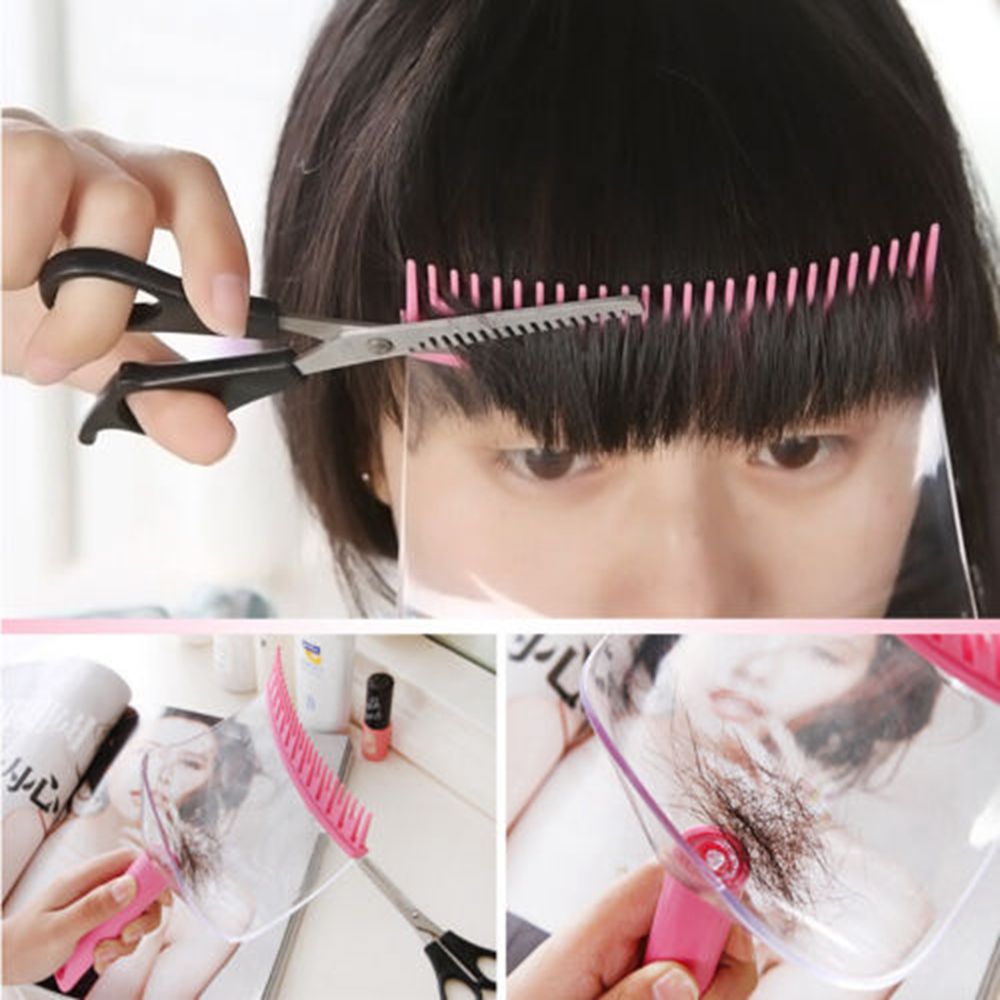 DIY Bangs Cutter Hair Styling Tool with Comb Guard by HitMyNeed