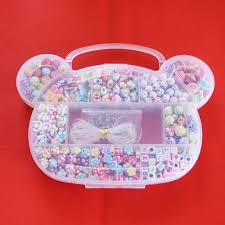 DIY Bead Jewelry Making Kit for Kids (380 pcs) by HitMyNeed