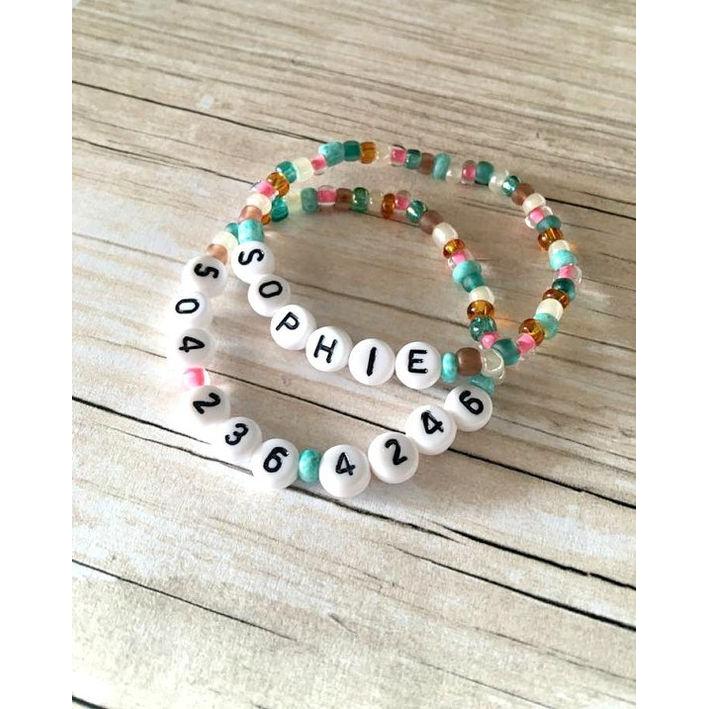 DIY Bead Jewelry Making Kit for Kids (380 pcs) by HitMyNeed