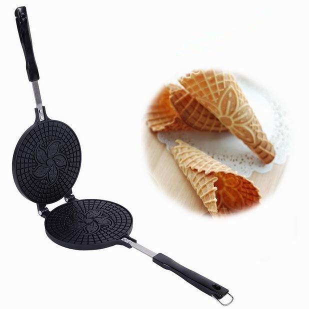 DIY Cast Aluminum Ice Cream Cone & Waffle Maker by HitMyNeed