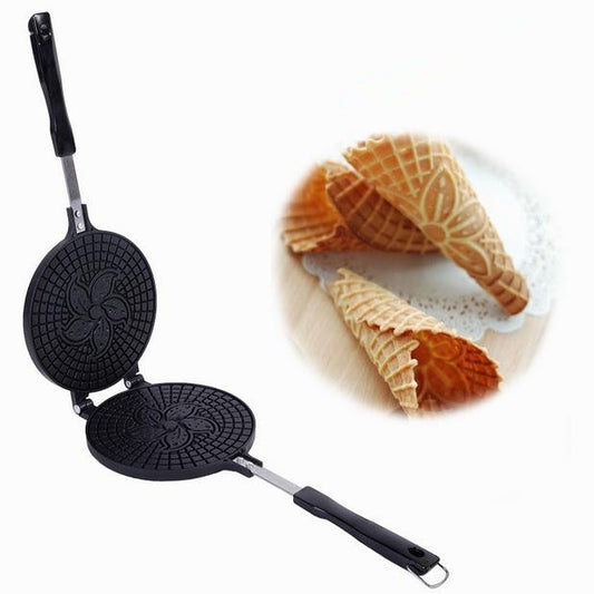 DIY Cast Aluminum Ice Cream Cone & Waffle Maker by HitMyNeed
