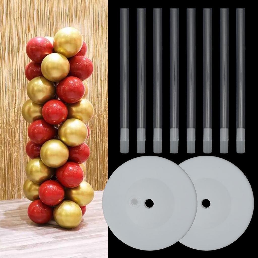 DIY Column Balloon Stand Set (2 Adjustable Towers) by HitMyNeed