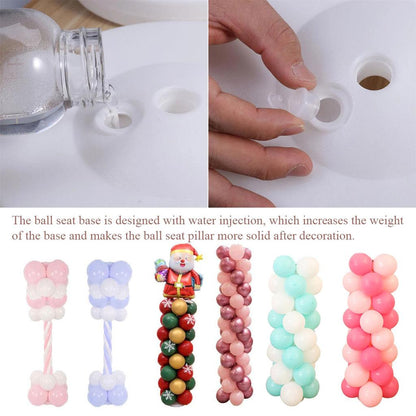 DIY Column Balloon Stand Set (2 Adjustable Towers) by HitMyNeed