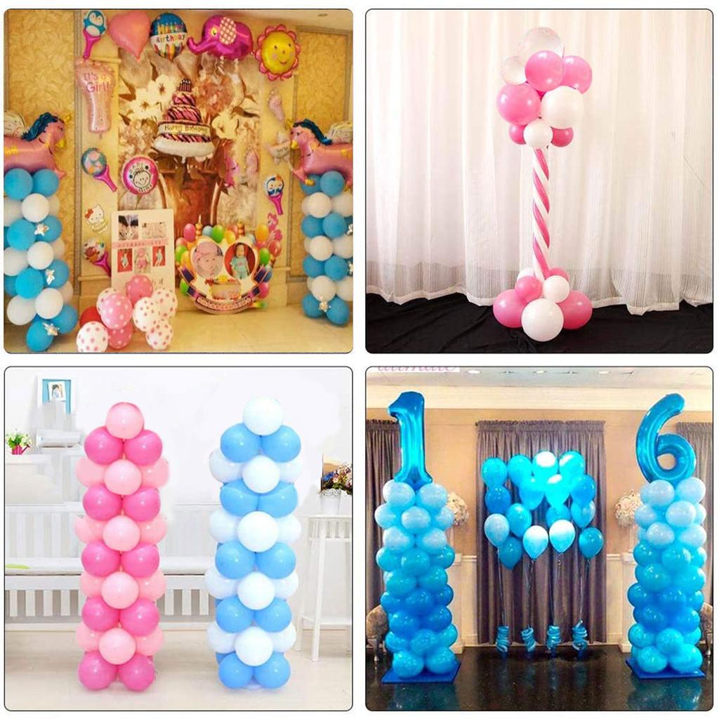 DIY Column Balloon Stand Set (2 Adjustable Towers) by HitMyNeed