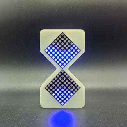 DIY Cyber Digital Hourglass Kids Timer Toy round-bead-blue by HitMyNeed