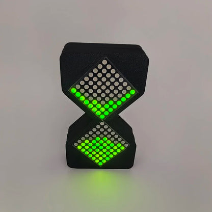 DIY Cyber Digital Hourglass Kids Timer Toy round-yellow-green by HitMyNeed