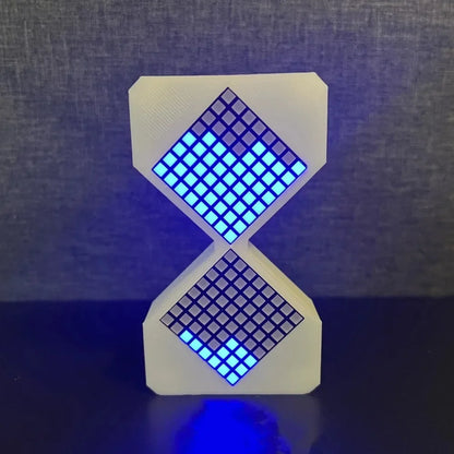 DIY Cyber Digital Hourglass Kids Timer Toy square-blue by HitMyNeed