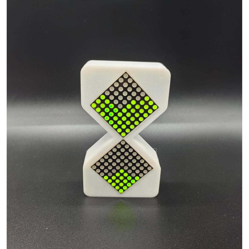DIY Cyber Digital Hourglass Kids Timer Toy white-yellow-green by HitMyNeed