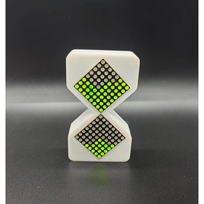 DIY Cyber Digital Hourglass Kids Timer Toy white-yellow-green by HitMyNeed
