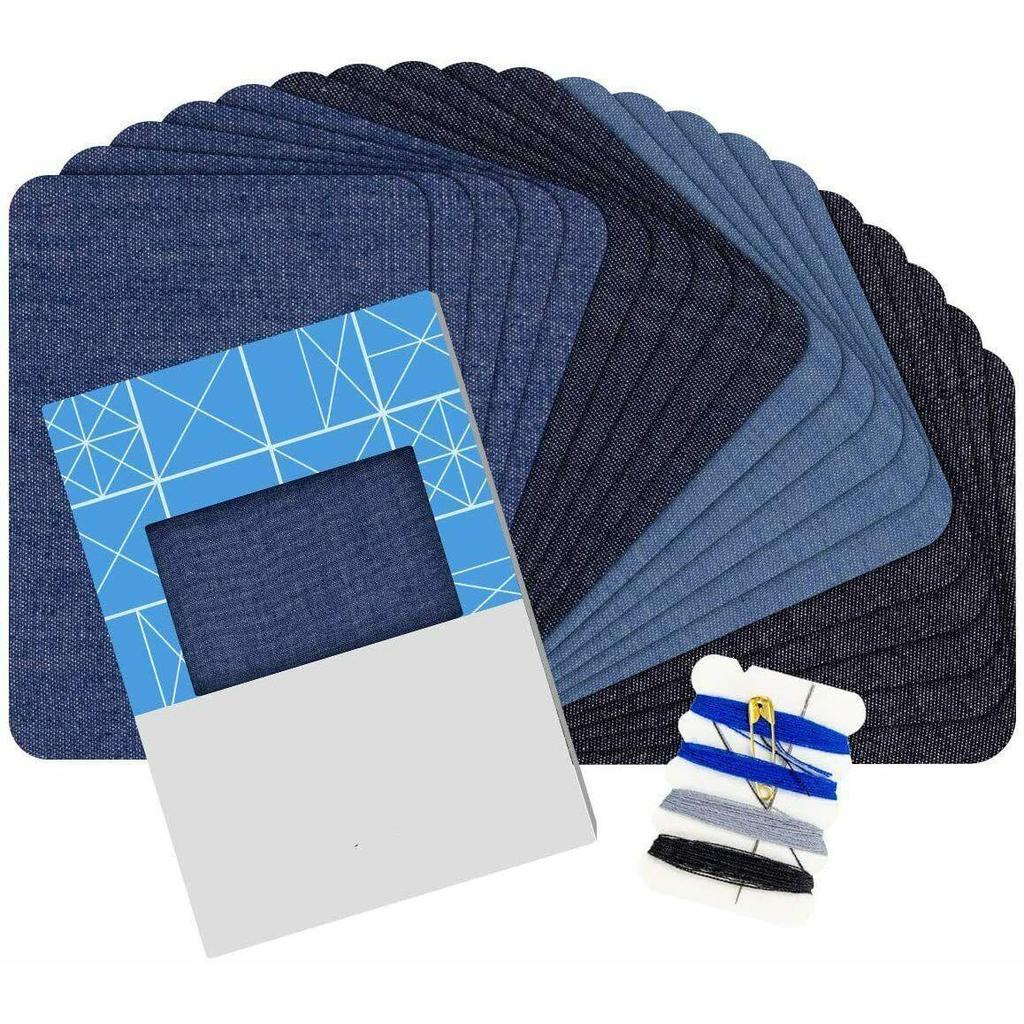 DIY Iron-On Denim Repair Patches (20 Pack) by HitMyNeed