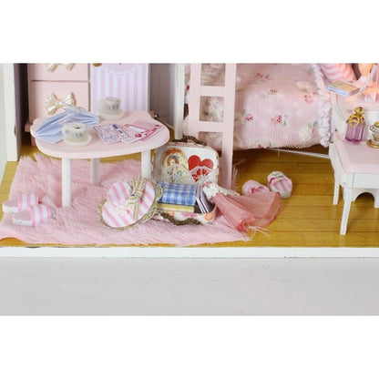 DIY Miniature Dollhouse Puzzle Kit with LED Light by HitMyNeed