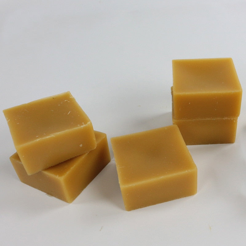 DIY Natural Beeswax Block for Candle Making 80g by HitMyNeed