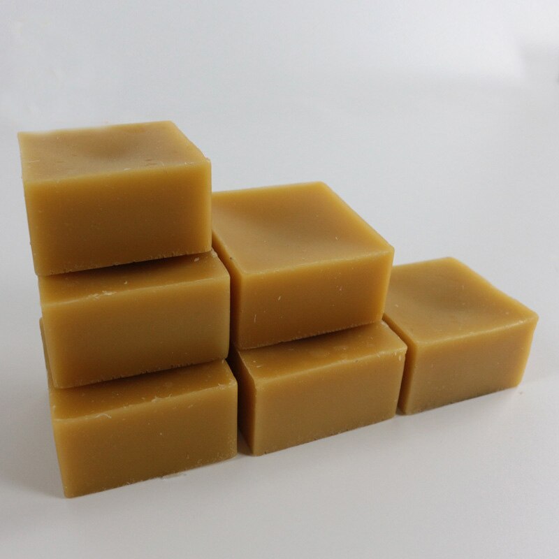 DIY Natural Beeswax Block for Candle Making 80g by HitMyNeed
