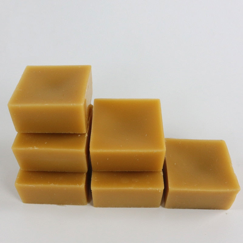 DIY Natural Beeswax Block for Candle Making 80g by HitMyNeed
