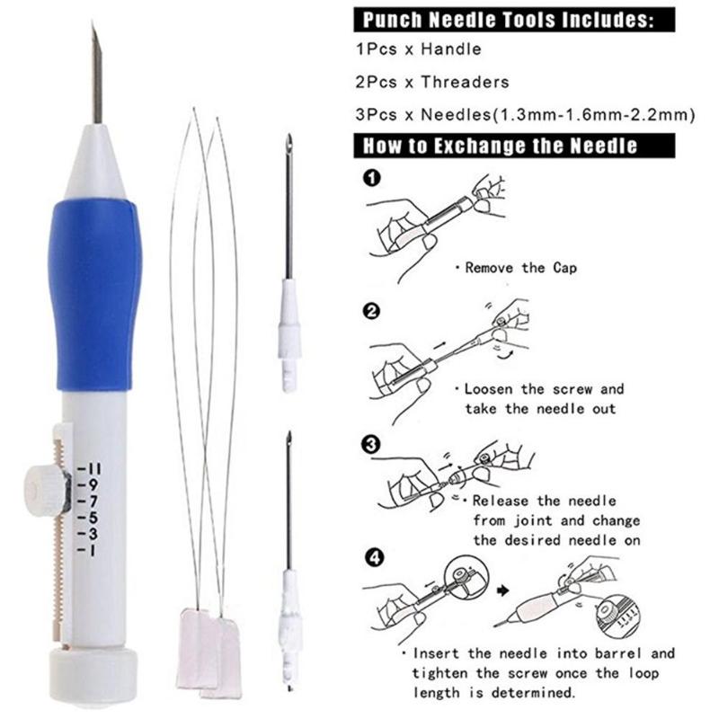 DIY Punch Needle Embroidery Set by HitMyNeed