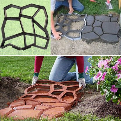 DIY Stepping Stone Path Maker Mold by HitMyNeed