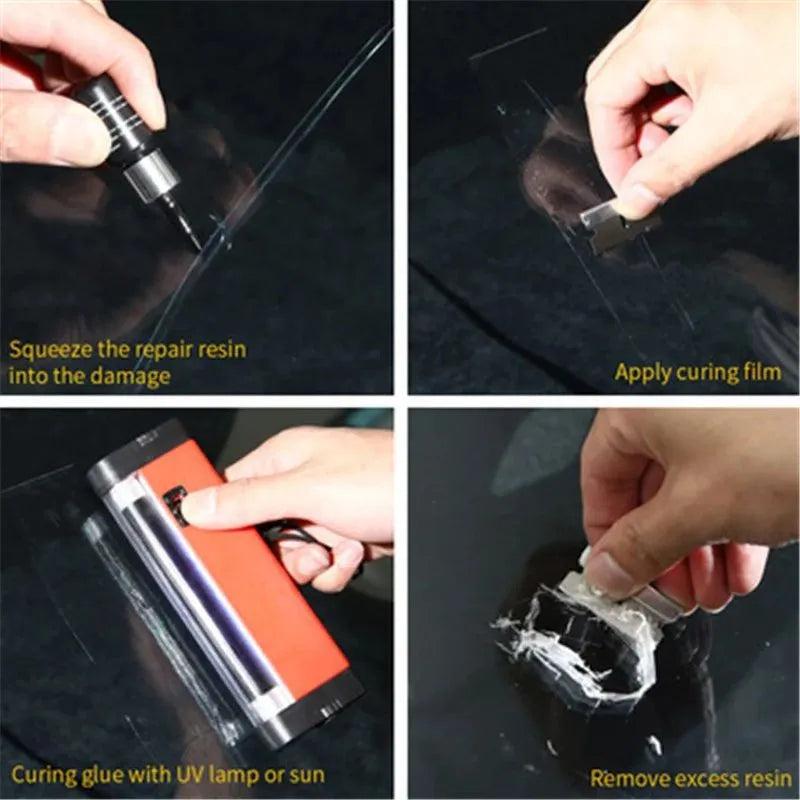 DIY Windshield Crack & Glass Scratch Repair Kit by HitMyNeed