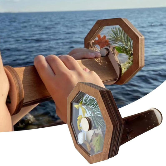 DIY Wooden Kaleidoscope Craft Kit for Kids by HitMyNeed