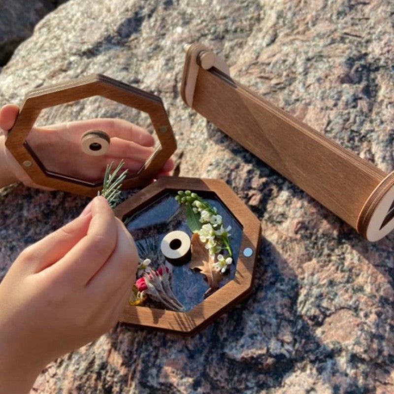 DIY Wooden Kaleidoscope Craft Kit for Kids by HitMyNeed