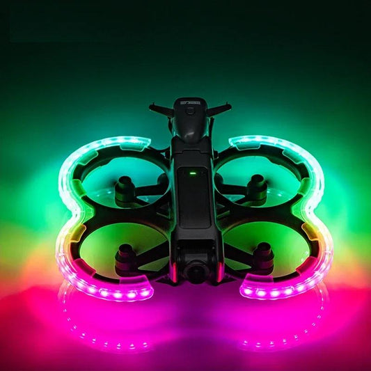 DJI Avata 2 LED Propeller Guard Luminous Bumper by HitMyNeed