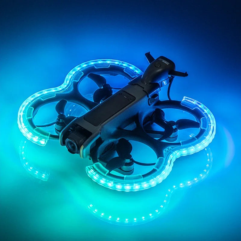DJI Avata 2 LED Propeller Guard Luminous Bumper by HitMyNeed