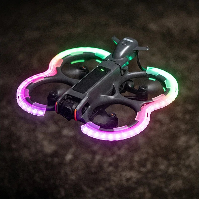 DJI Avata 2 LED Propeller Guard Luminous Bumper by HitMyNeed