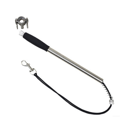 Dog Bike Leash with Stainless Steel Handle by HitMyNeed