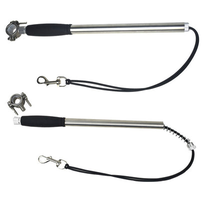 Dog Bike Leash with Stainless Steel Handle by HitMyNeed