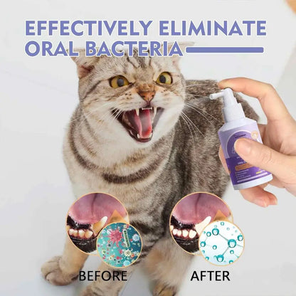 Dog Breath Spray Mouth Freshener for Oral Care by HitMyNeed