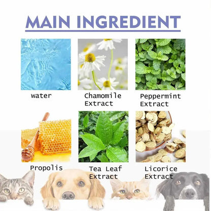 Dog Breath Spray Mouth Freshener for Oral Care by HitMyNeed