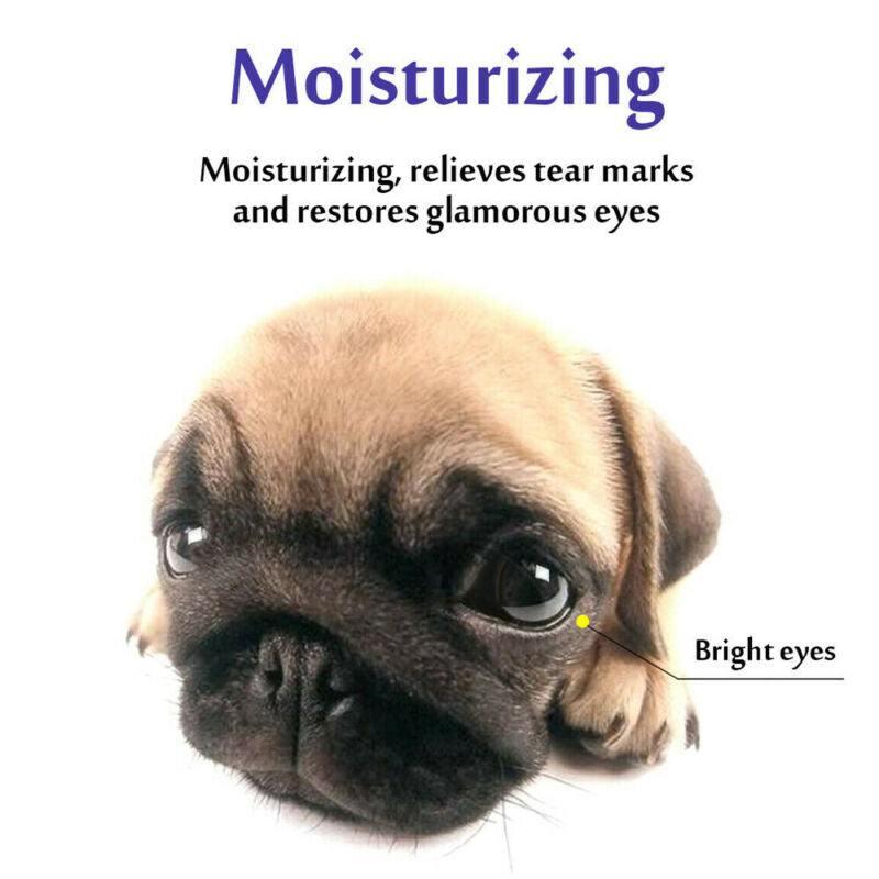 Dog Eye & Ear Wipes 130-Pack in Travel Canister by HitMyNeed