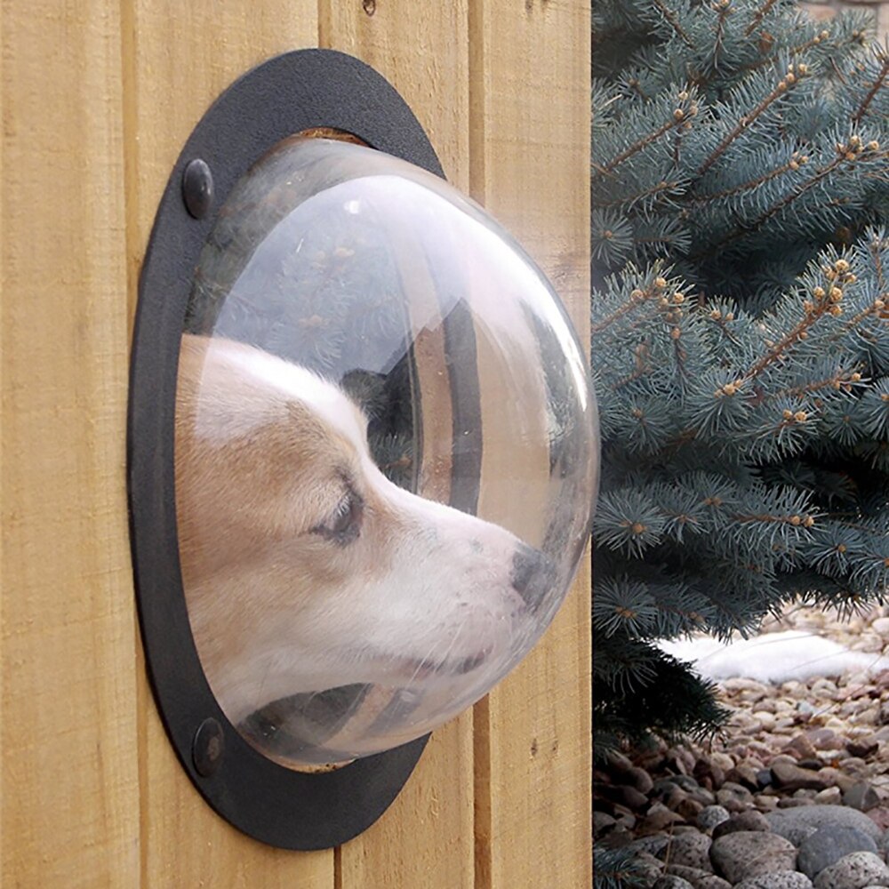 Dog Fence Bubble Window with Mounting Screws by HitMyNeed