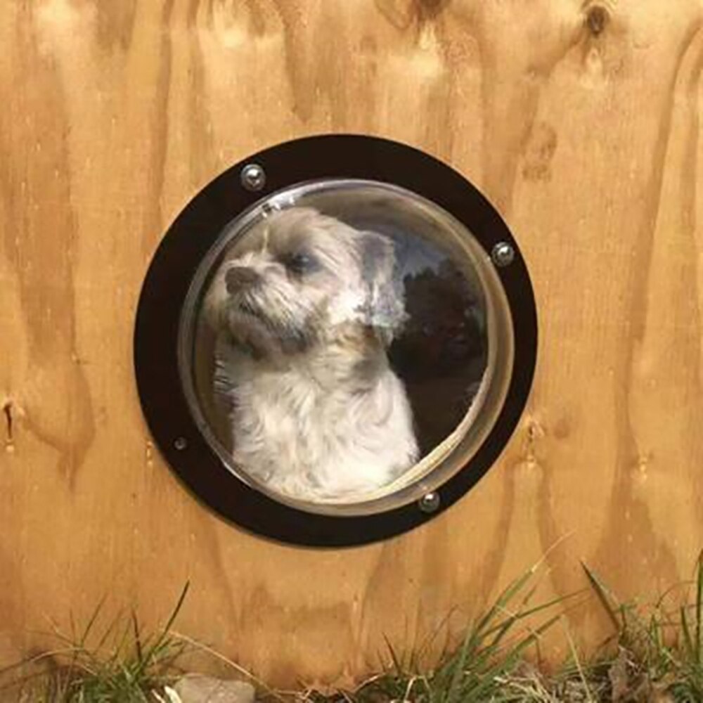 Dog Fence Bubble Window with Mounting Screws by HitMyNeed