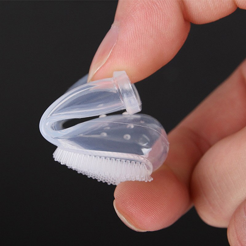 Dog Finger Toothbrush Set (10 Pack) Silicone by HitMyNeed