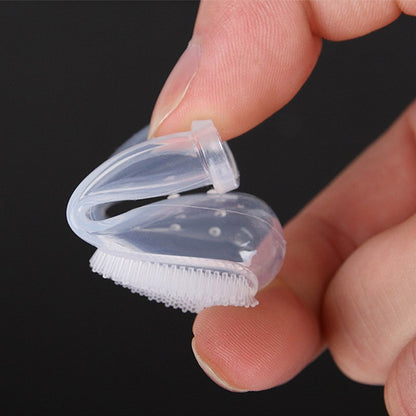 Dog Finger Toothbrush Set (10 Pack) Silicone by HitMyNeed